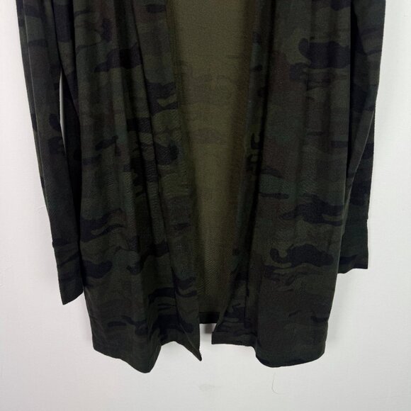 NWT Sanctuary Camo Print Open Front Long Sleeve Cardigan Sweater Size Large L - Picture 4 of 13